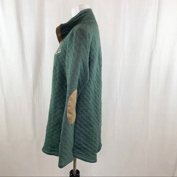 Marley Lilly monogram MLS quilted tunic sweatshirt NWT - Picture 9 of 16